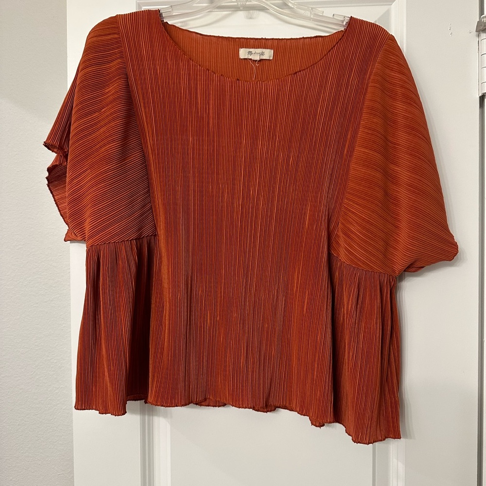Gorgeous ribbed madewell blouse